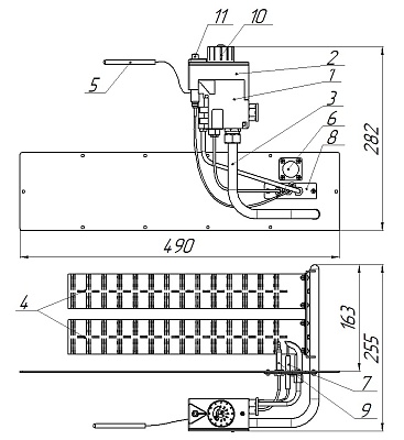 �������������� ���������� � ���/����-16� ��� � ����������� TGV-307 (������ Eurosit-630)